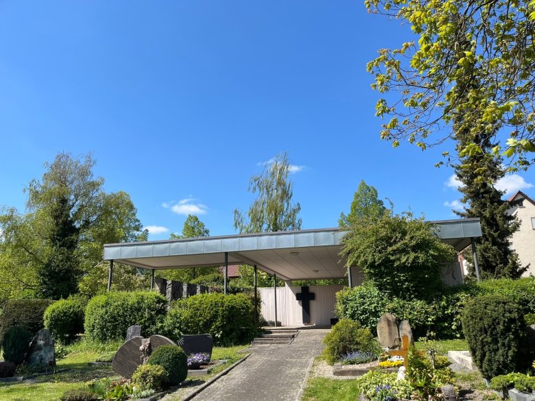 Aussegnungshalle Friedhof Grantschen