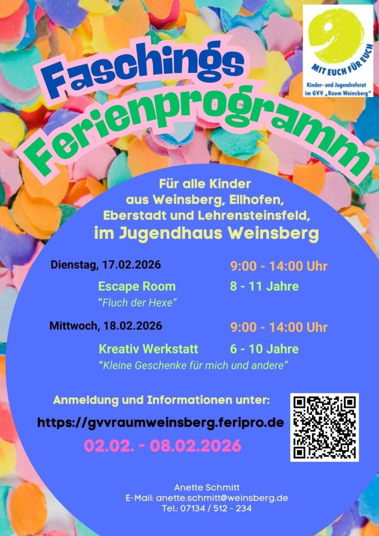 Faschingsferienprogramm - 1