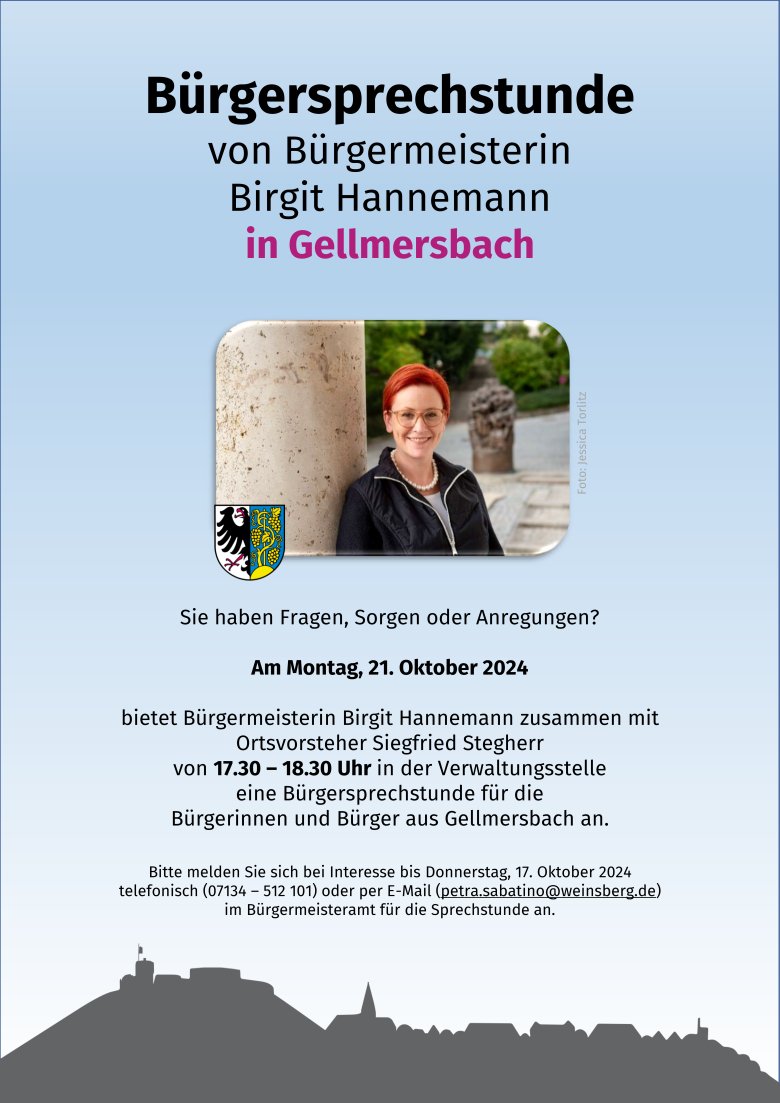 Bürgersprechstunde
