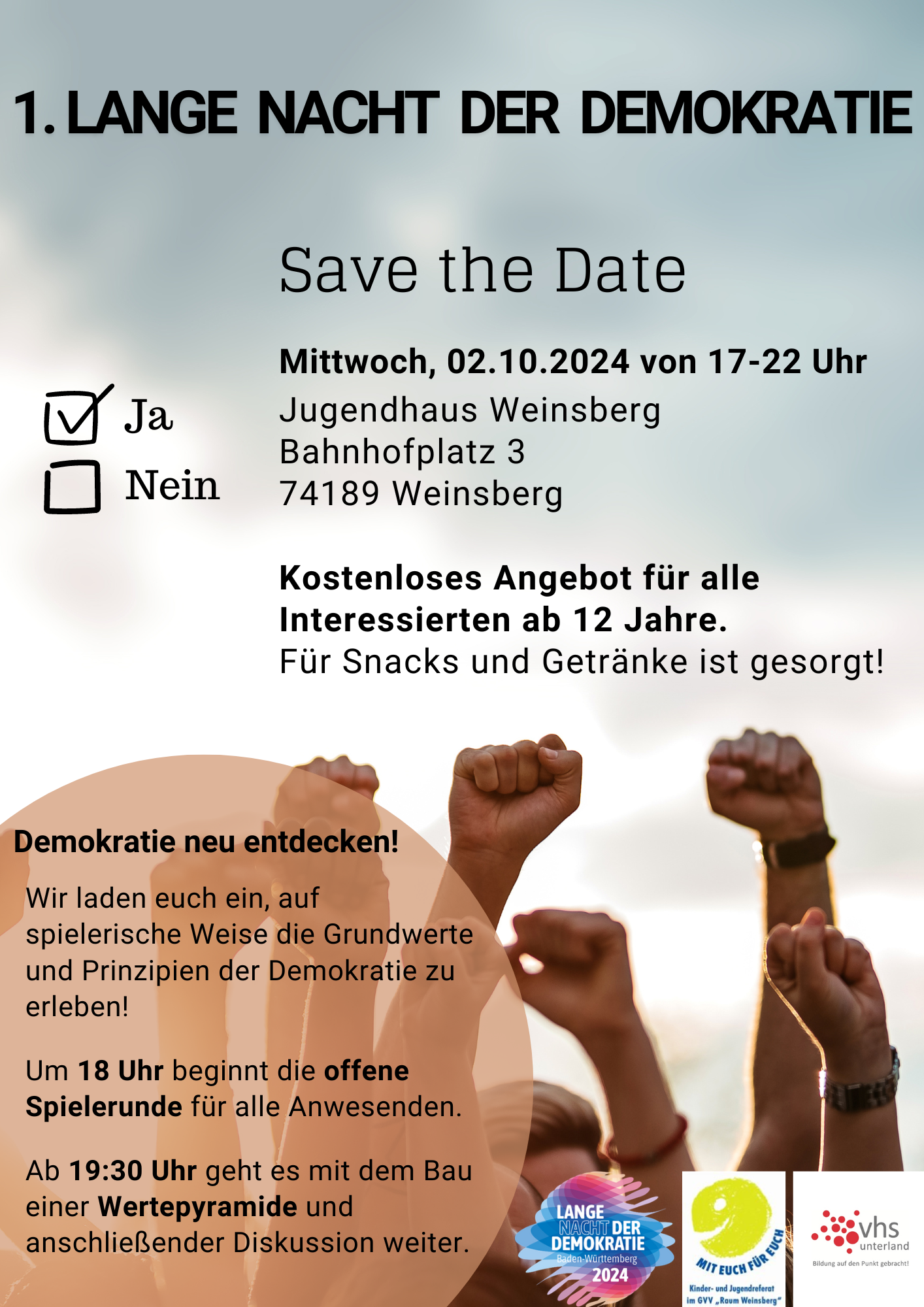 Lange nacht der Demokratie (Dokument (A4)) - 1