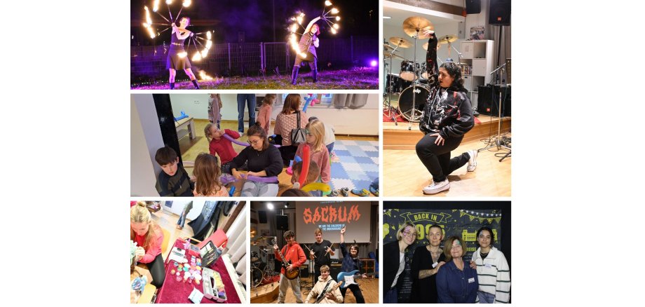 Jubiläum 30 Jahre Jugendhaus Fotocollage - 1