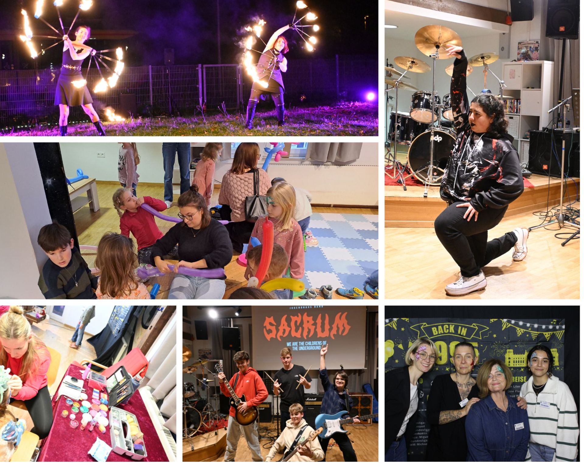 Jubiläum 30 Jahre Jugendhaus Fotocollage - 1