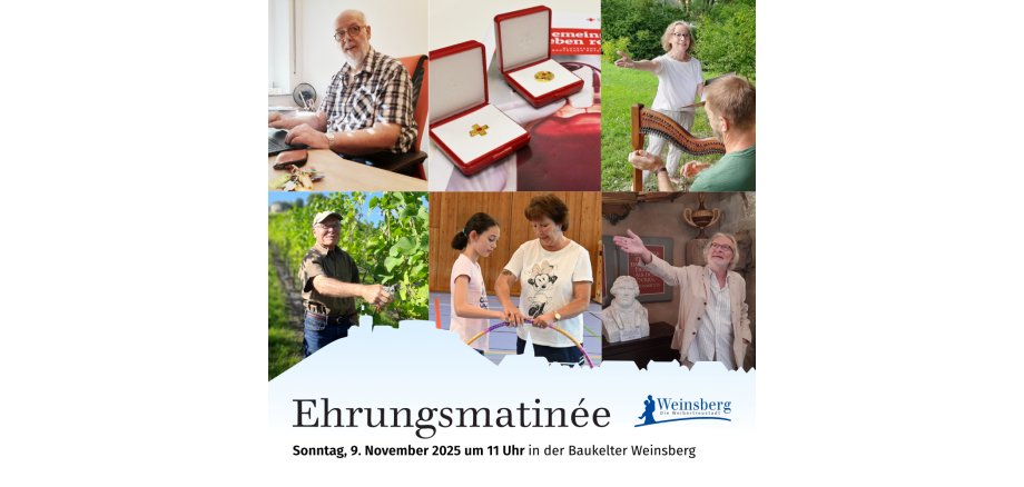 Ehrungsmatinee Social Media