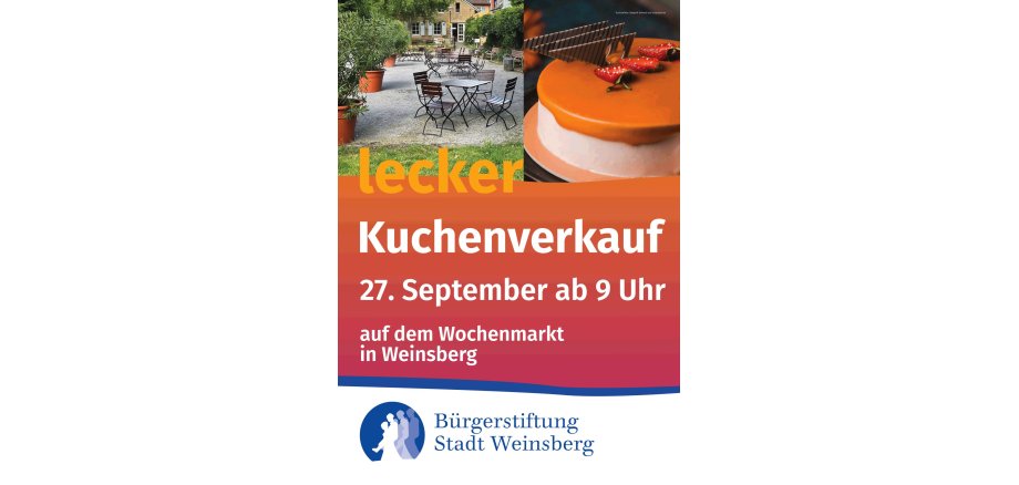 Kuchenverkauf