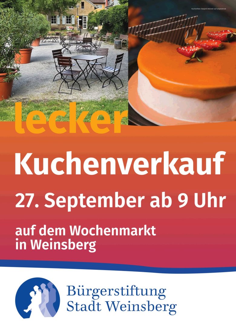 Kuchenverkauf Kuchenverkauf