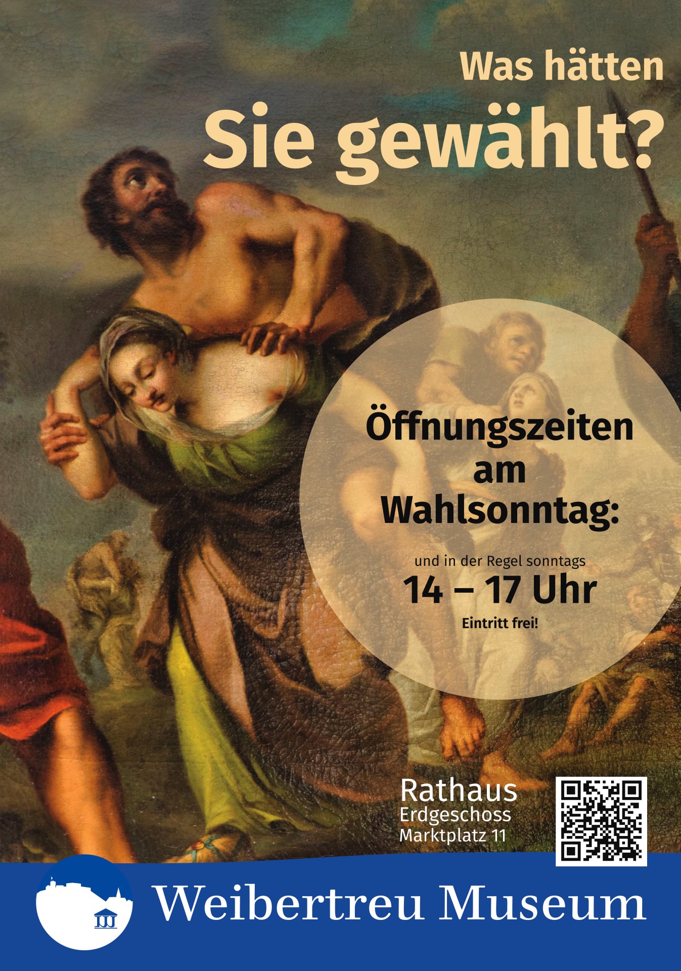 2025 Plakat am Rosenrundwanderweg