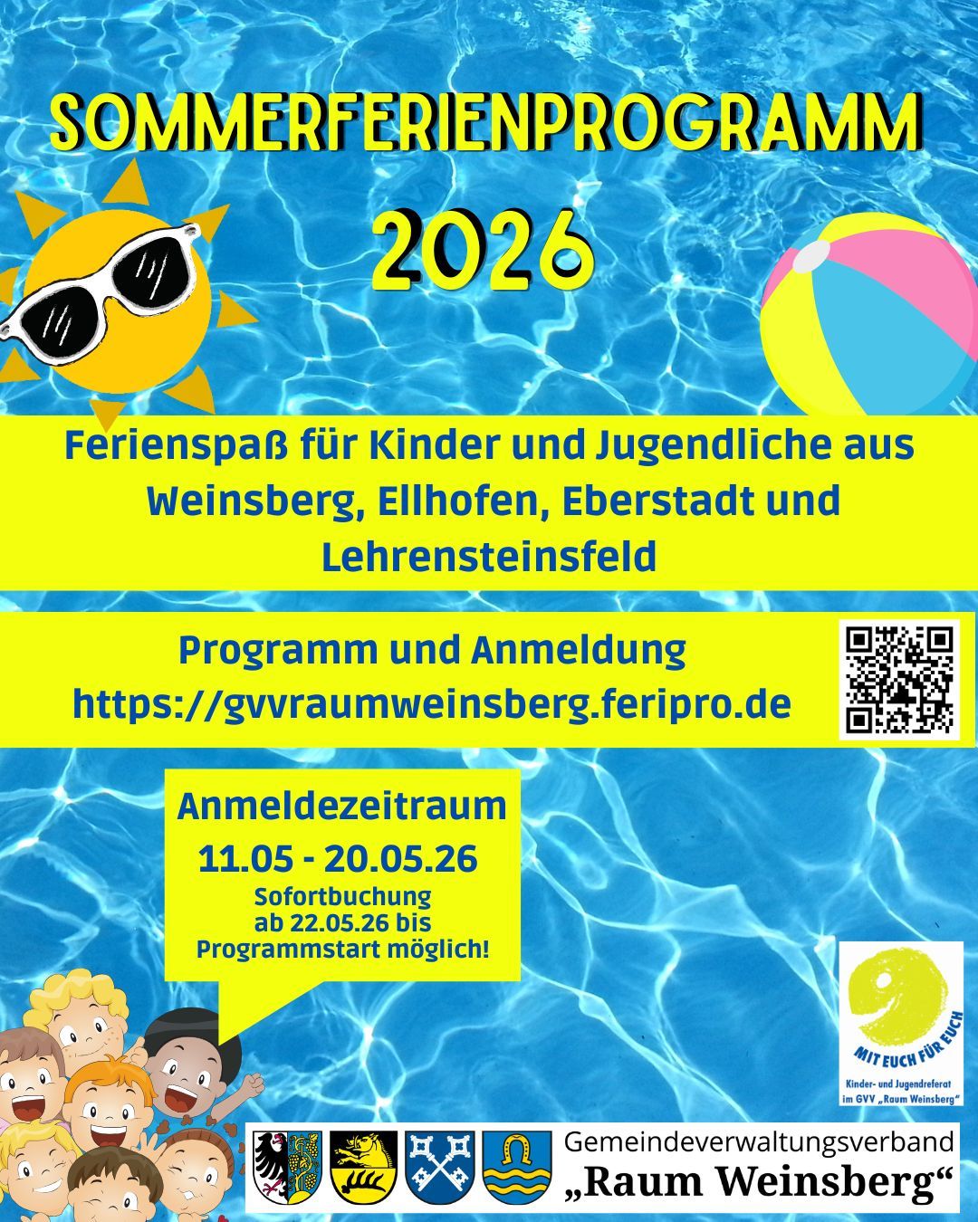 Sommerferienprogramm 2026 (Instagram-Post (4:5)) - Sommerferien 2023