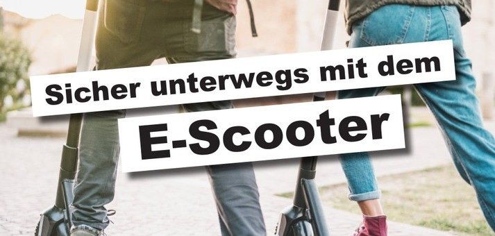 Hinweise zur Nutzung von E-Scooter