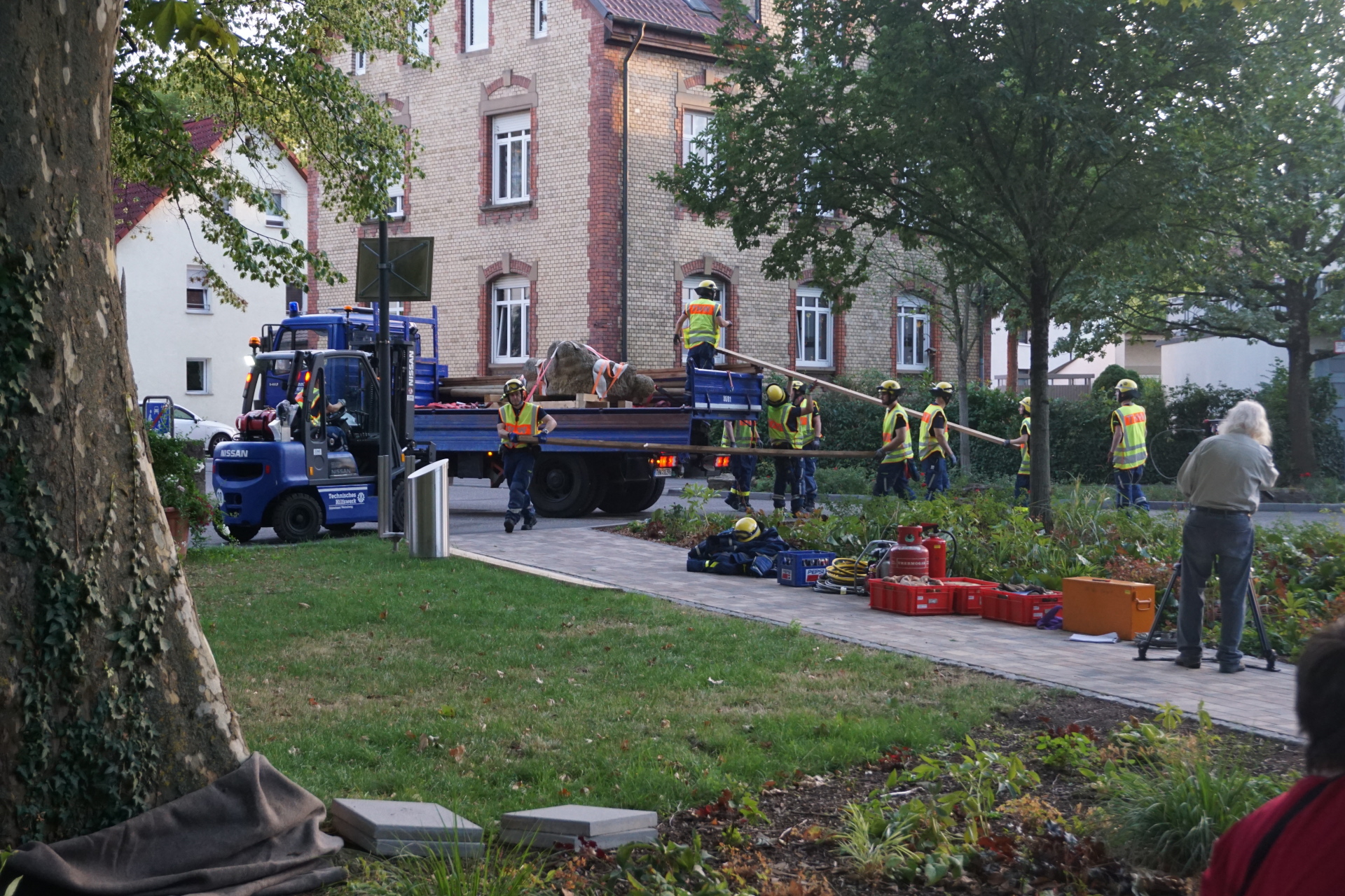 Transport Tieflader
