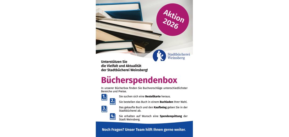 Bücherspendenbox Bücherspendenbox