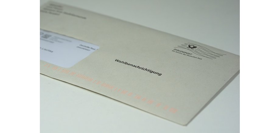 geschlossener Wahlbrief