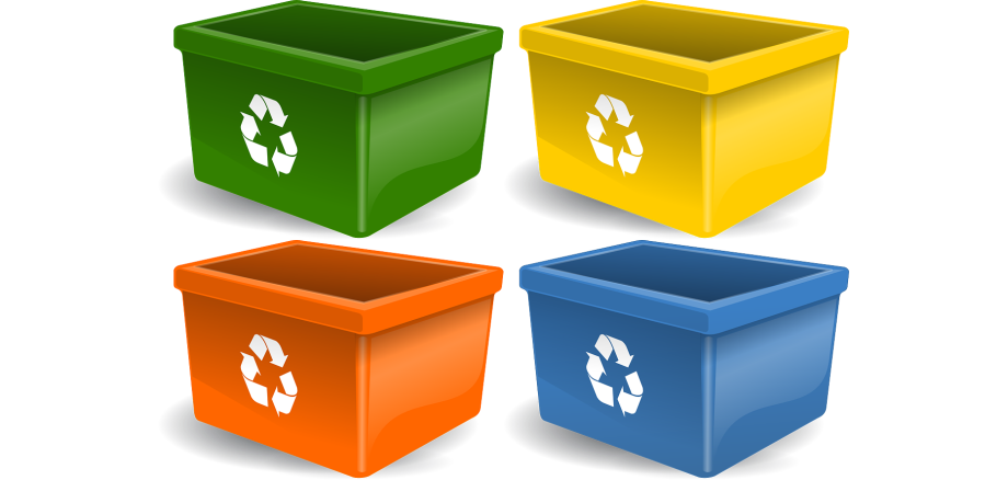 Recycling Sortierboxen