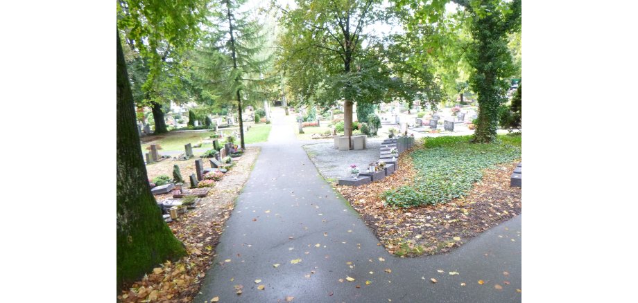 Weg des Weinsberger Friedhofs