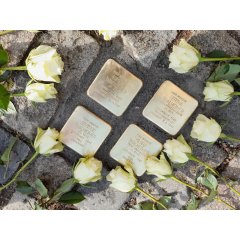 Stolpersteine in der Bahnhofstraße