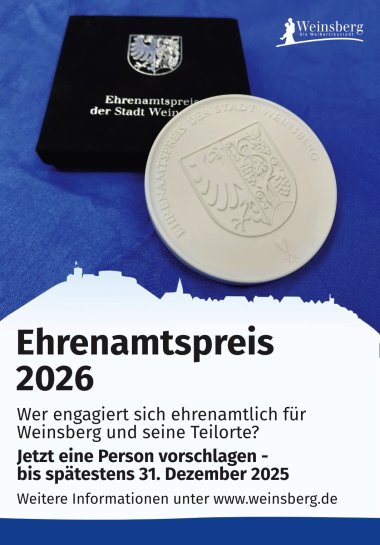 Ehrenamtspreis 2026